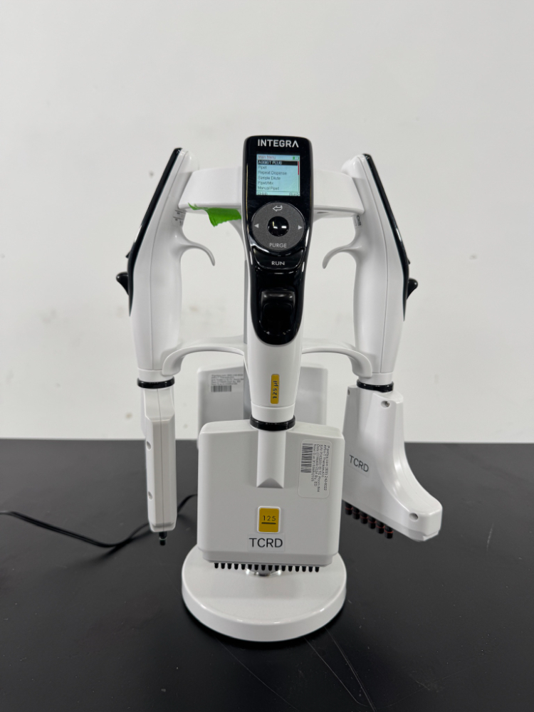 Image of Integra Electronic Multichannel Pipettes w/Stand - Quantity 4